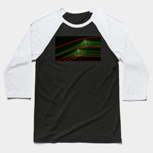 Neon Planes Beaking Sound barrier Baseball T-Shirt